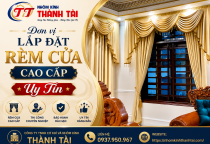 Đơn Vị Thi Công Lắp Đặt Rèm Cửa Cao Cấp Tại Bình Chánh Uy Tín Số 1