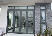CÔNG TY NHÔM KÍNH UY TÍN - Cửa nhôm công trình miền Tây