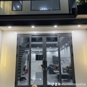 DỰ ÁN THI CÔNG CỬA NHÔM KÍNH TẠI  BẾN LỨC, TÂY NINH