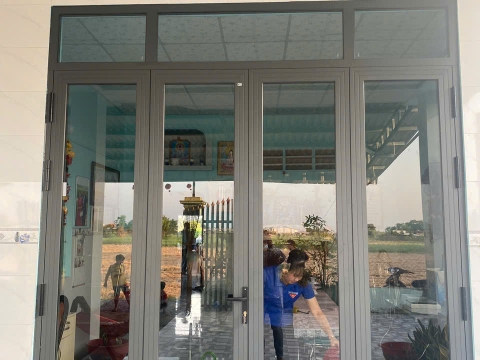 DỰ ÁN THI CÔNG CỬA NHÔM KÍNH TẠI LONG AN