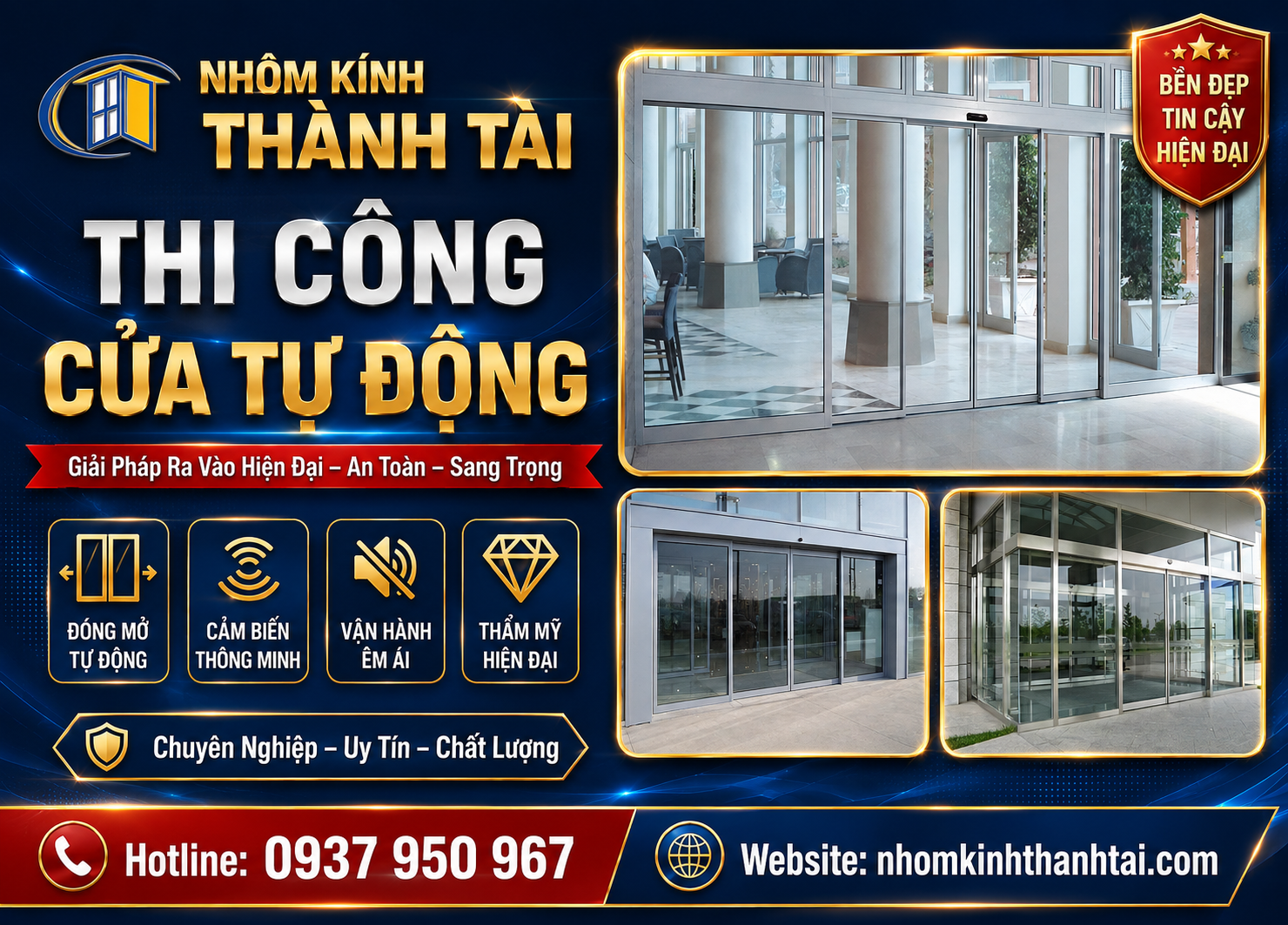 Thi Công Cửa Tự Động
