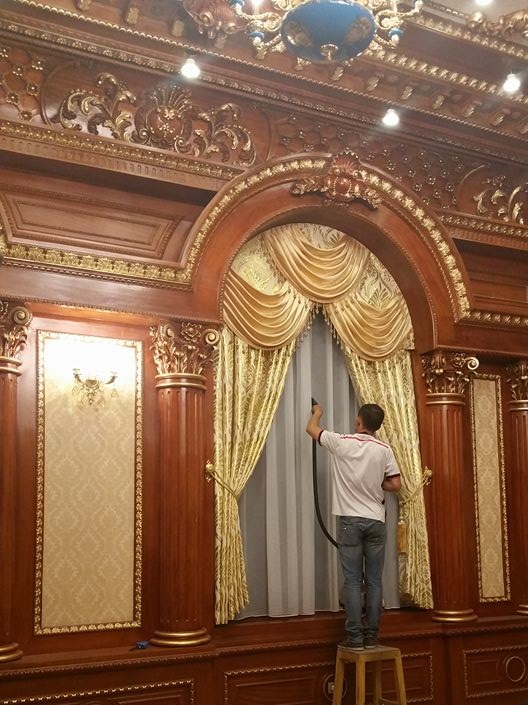 Rèm Cửa Cổ Điển Tại Bến Lức
