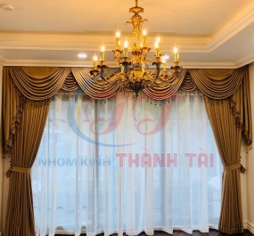 Rèm Cửa Cổ Điển Tại Vĩnh Hưng, Long An