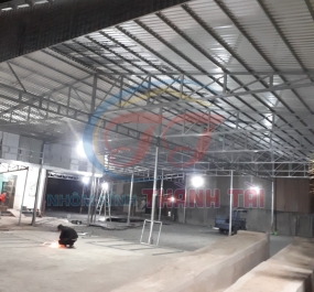 Thi công lắp đặt nhà tiền chế