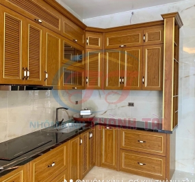 Tủ bếp nhôm nội thất cao cấp