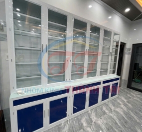 Tủ nhôm Quầy Thuốc Tây