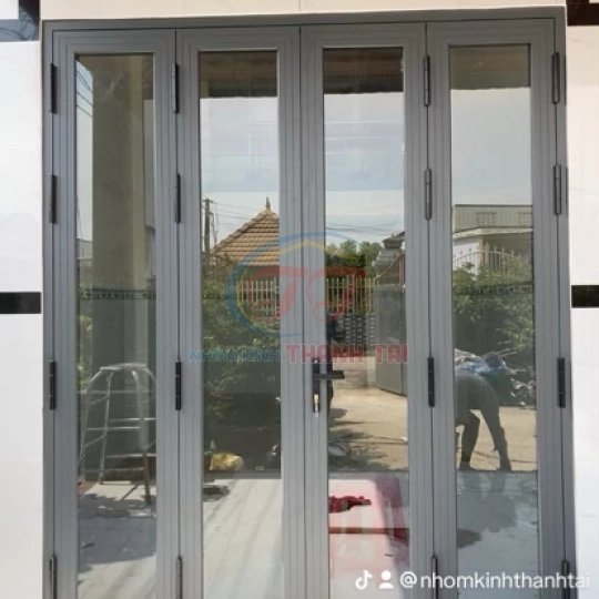 Cửa Đi Nhôm Xingfa nhập khẩu 4 cánh 