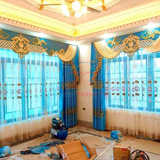 Rèm Cửa Cổ Điển Tại Bình Chánh