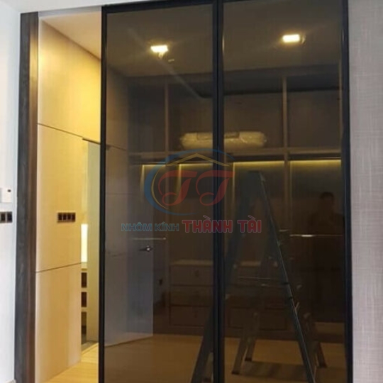 Tủ cánh kính cửa lùa