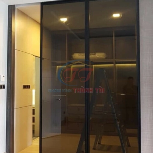 Tủ cánh kính cửa lùa