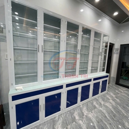 Tủ nhôm Quầy Thuốc Tây