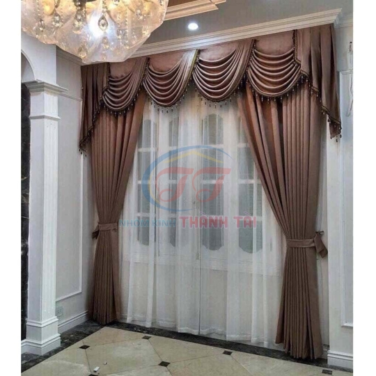 Rèm Cửa Cổ Điển Tại Đức Hòa, Long An