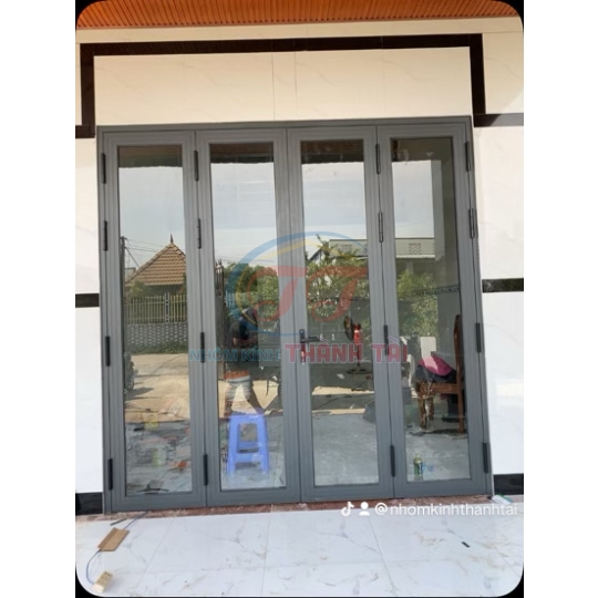Cửa Đi Nhôm Xingfa nhập khẩu 4 cánh 