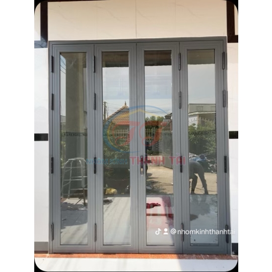 Cửa Đi Nhôm Xingfa nhập khẩu 4 cánh 