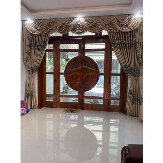 Rèm Cửa Cổ Điển Tại Tân Hưng, Long An