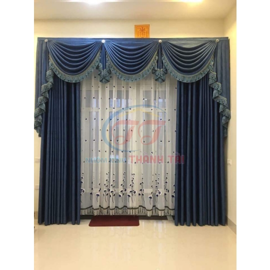 Rèm Cửa Cổ Điển Tại Đức Huệ, Long An
