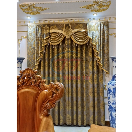Rèm Cửa Cổ Điển Tại Đức Huệ, Long An