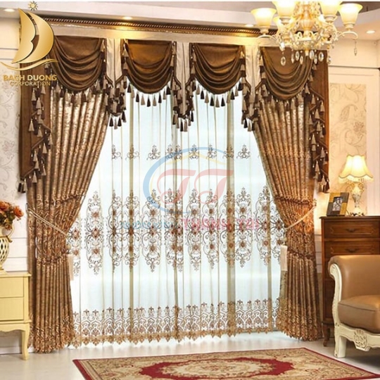 Rèm Cửa Cổ Điển Tại Thạnh Hóa, Long An