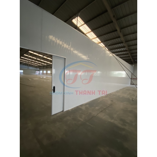 Vách Panel Xốp 50mm ngăn văn phòng
