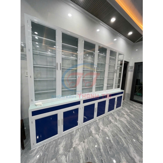 Tủ nhôm Quầy Thuốc Tây