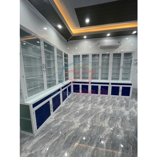 Tủ nhôm Quầy Thuốc Tây